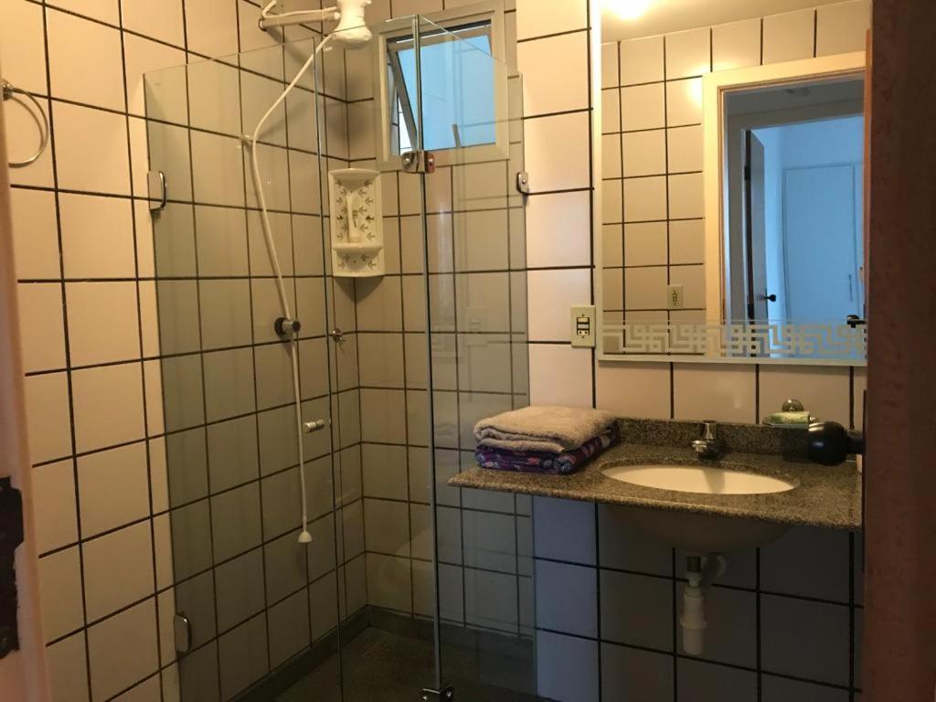 Apartamento Pe Na Areia E Aguas Tranquilas No Centro De Guarapari Luaran gambar