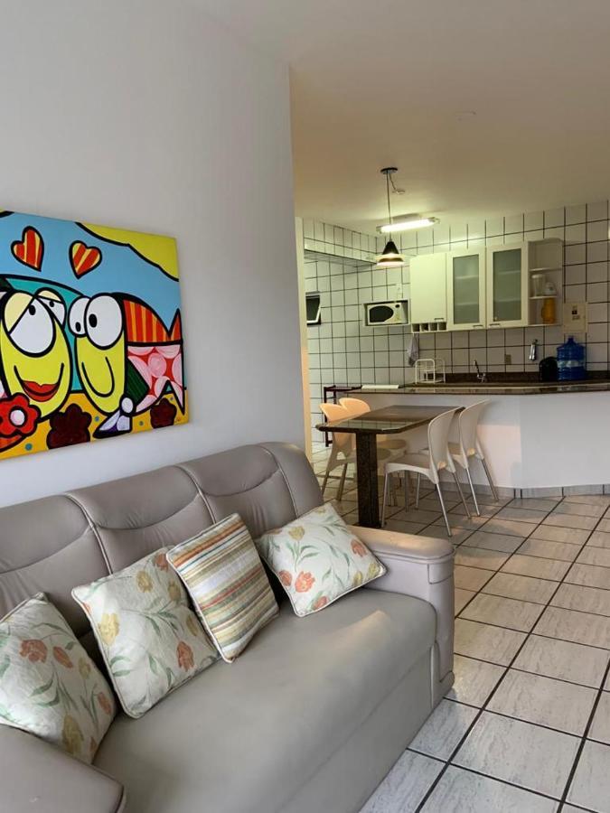 Apartamento Pe Na Areia E Aguas Tranquilas No Centro De Guarapari Luaran gambar